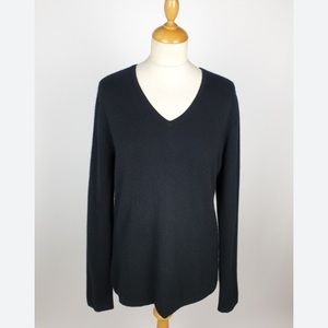 Black cashmere with damage